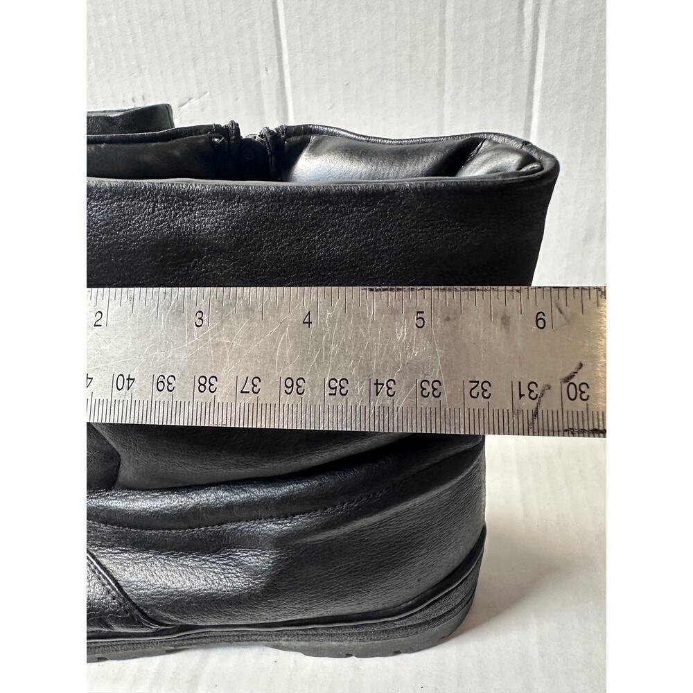 Nunn Bush Size 10 Men Black Pull On Ankle Moto Biker Boot Bootie Outdoor Matrix - Picture 10 of 14